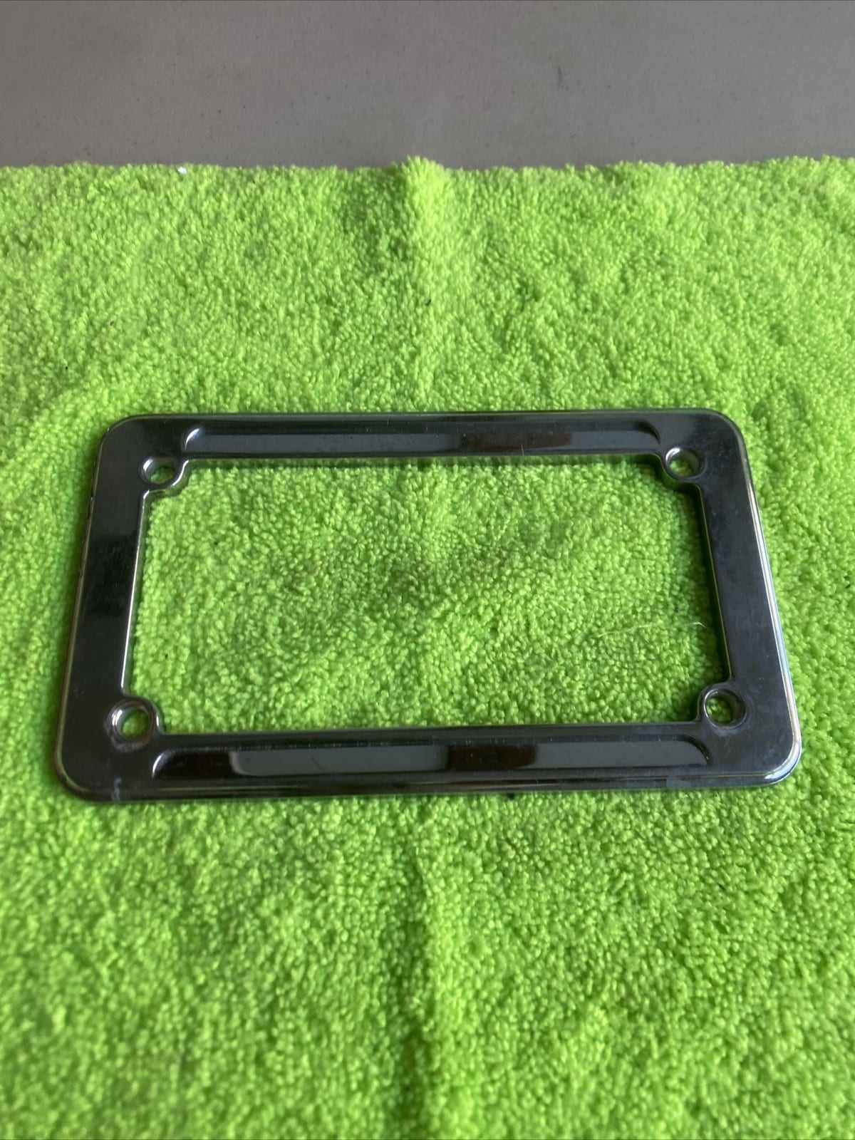 Motorcycle Harley Chrome license Plate Frame