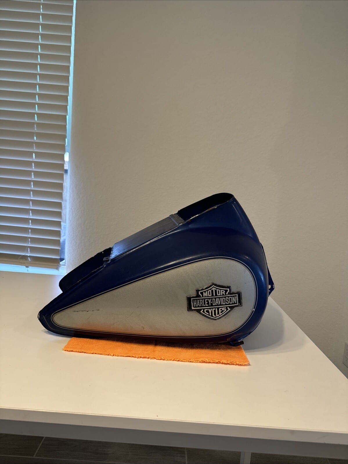 1983-1988 Harley Davidson Tour Glide & Electra Glide Tan Fuel Gas Petrol Tank