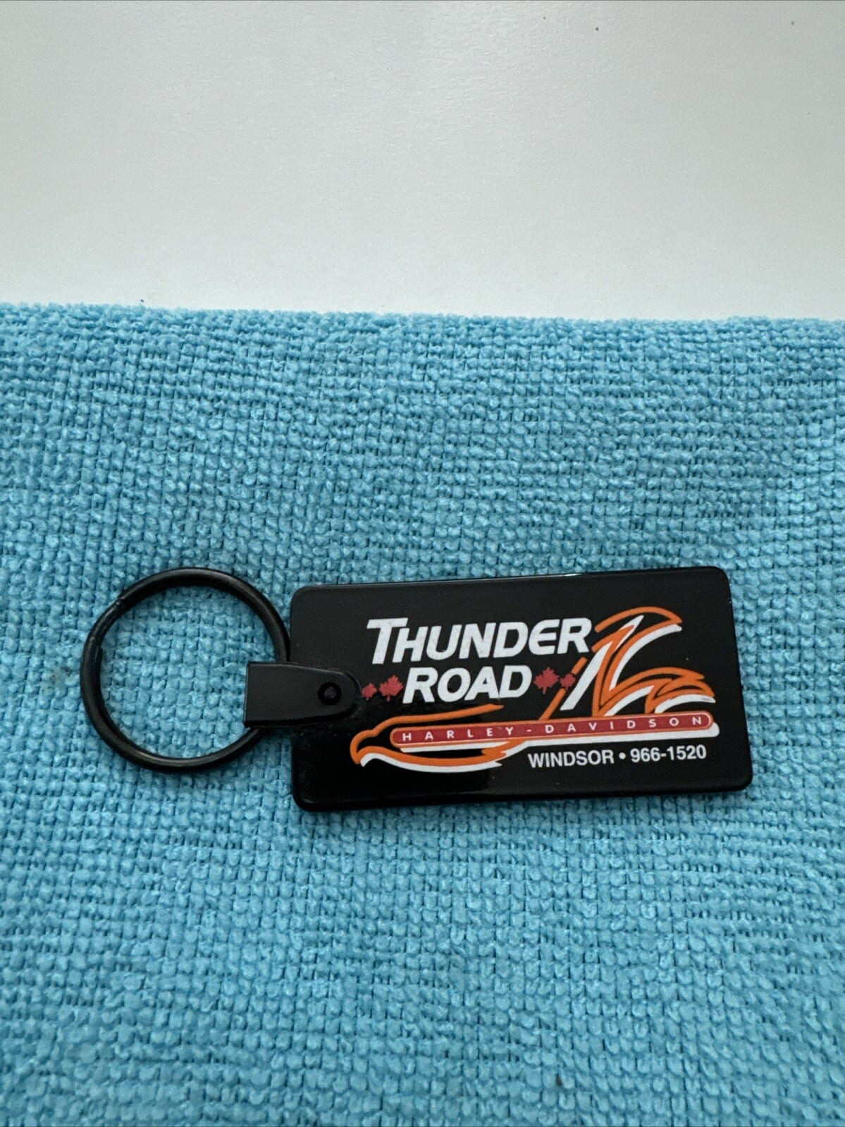 Harley Davidson Motorcycles “WINDSOR” CANADA Key Chain Keychain WINDSOR ONTARIO