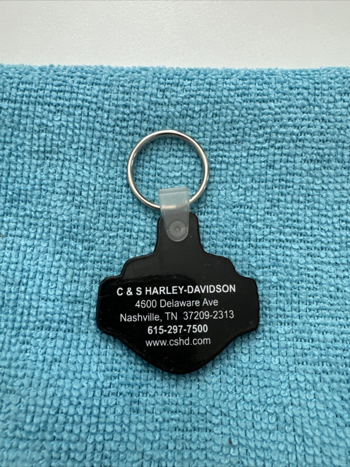 Harley Davidson Motorcycles “C&S” Tennessee Key Chain Keychain Nashville, TN