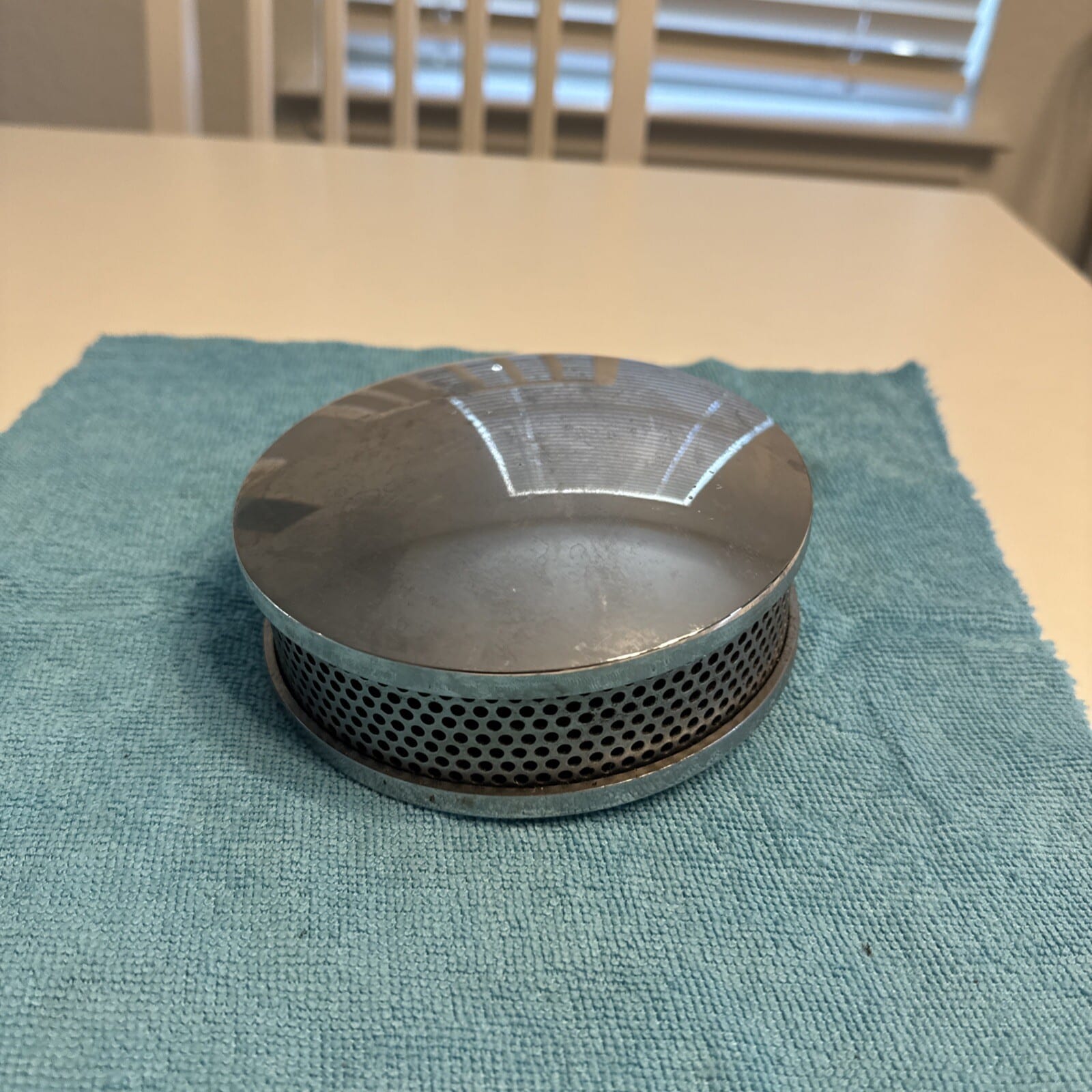 Harley Panhead Shovelhead Mikuni  Carburetor Air Cleaner Cover Chopper Sportster
