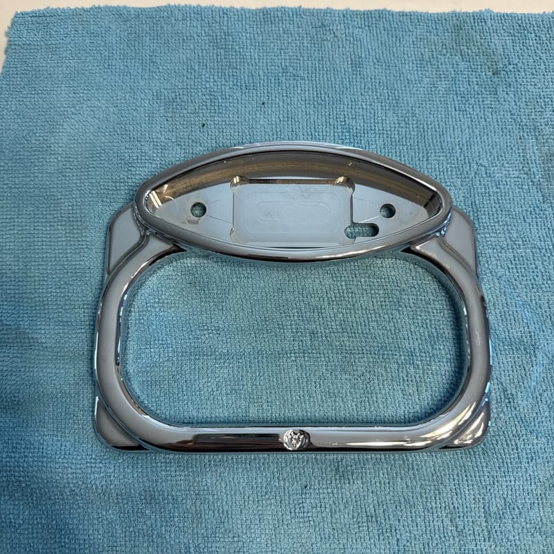 Arlen Ness License Plate Rear Light Mount Frame Harley Chopper FXR Shovelhead