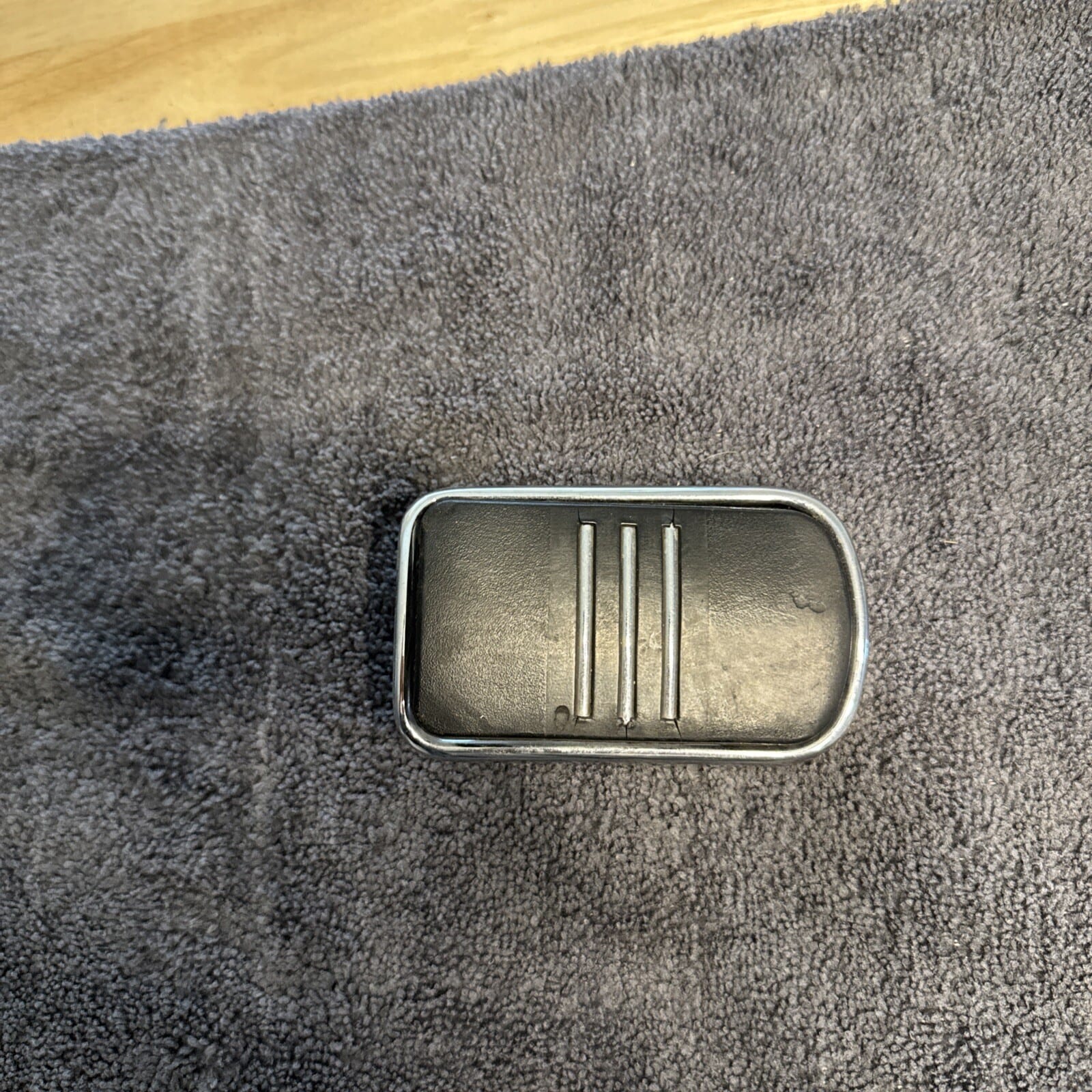 OEM Harley Davidson Touring Chrome Streamliner Brake Pedal Pad Cover