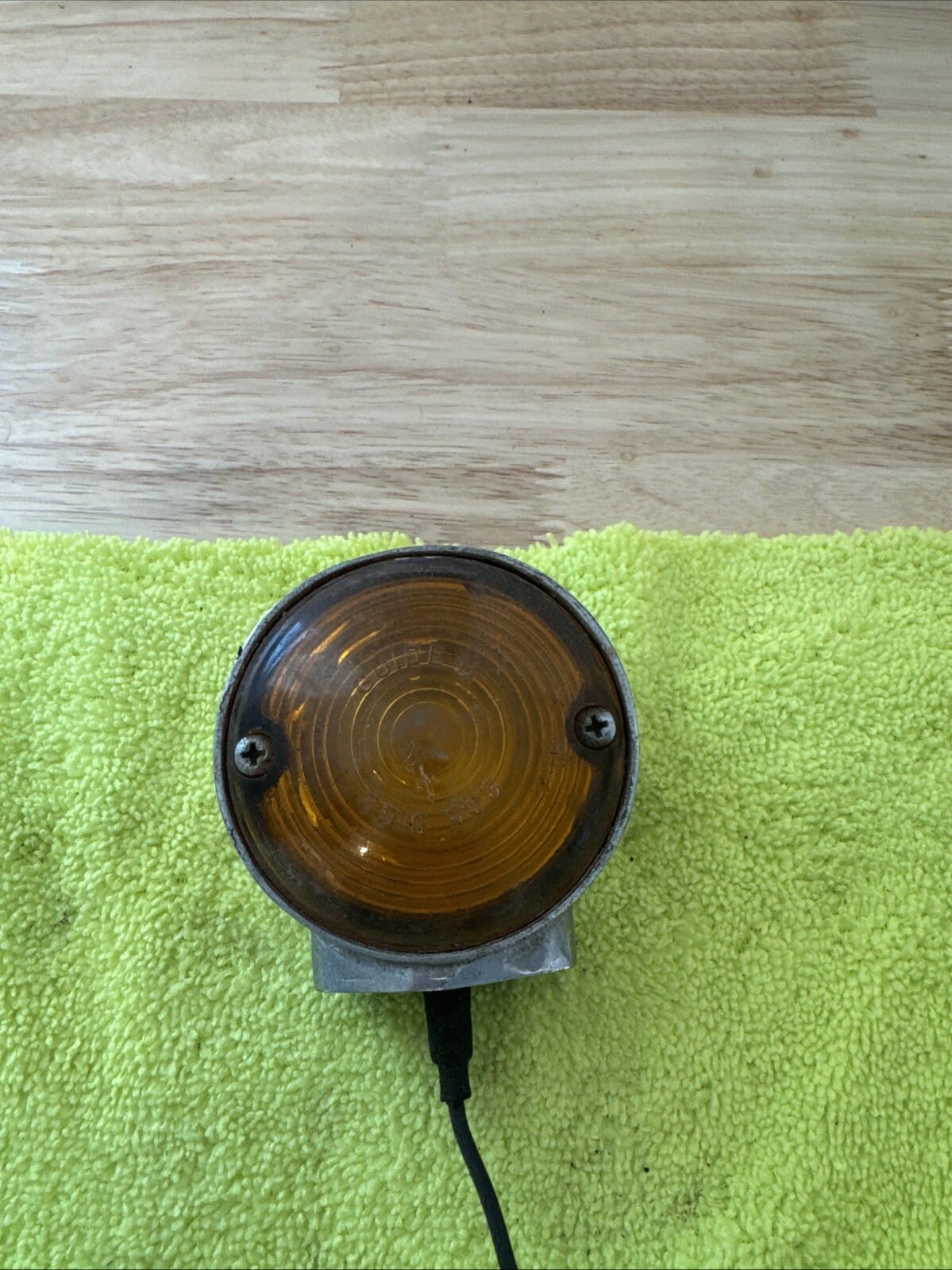 Harley OEM panhead shovelhead Guide E SAE DP62 turn signal light Not Tested