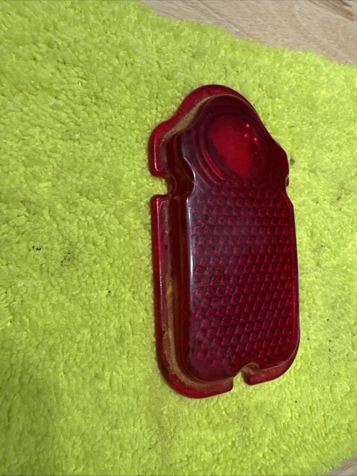 Harley-Davidson red reproduction tombstone tail light lens Plastic Chopper