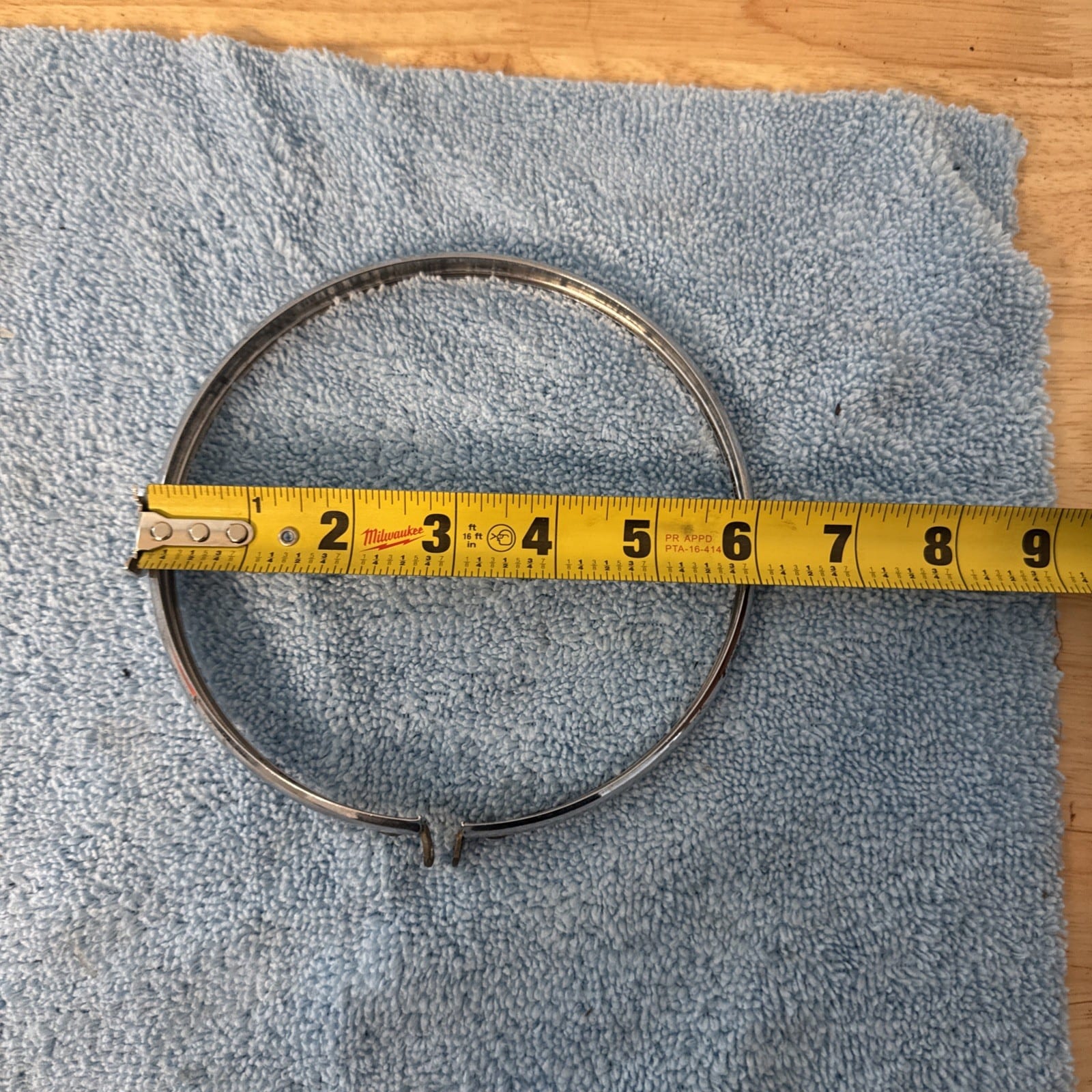 Harley FX Shovelhead Spot Light Lamp Bezel Ring