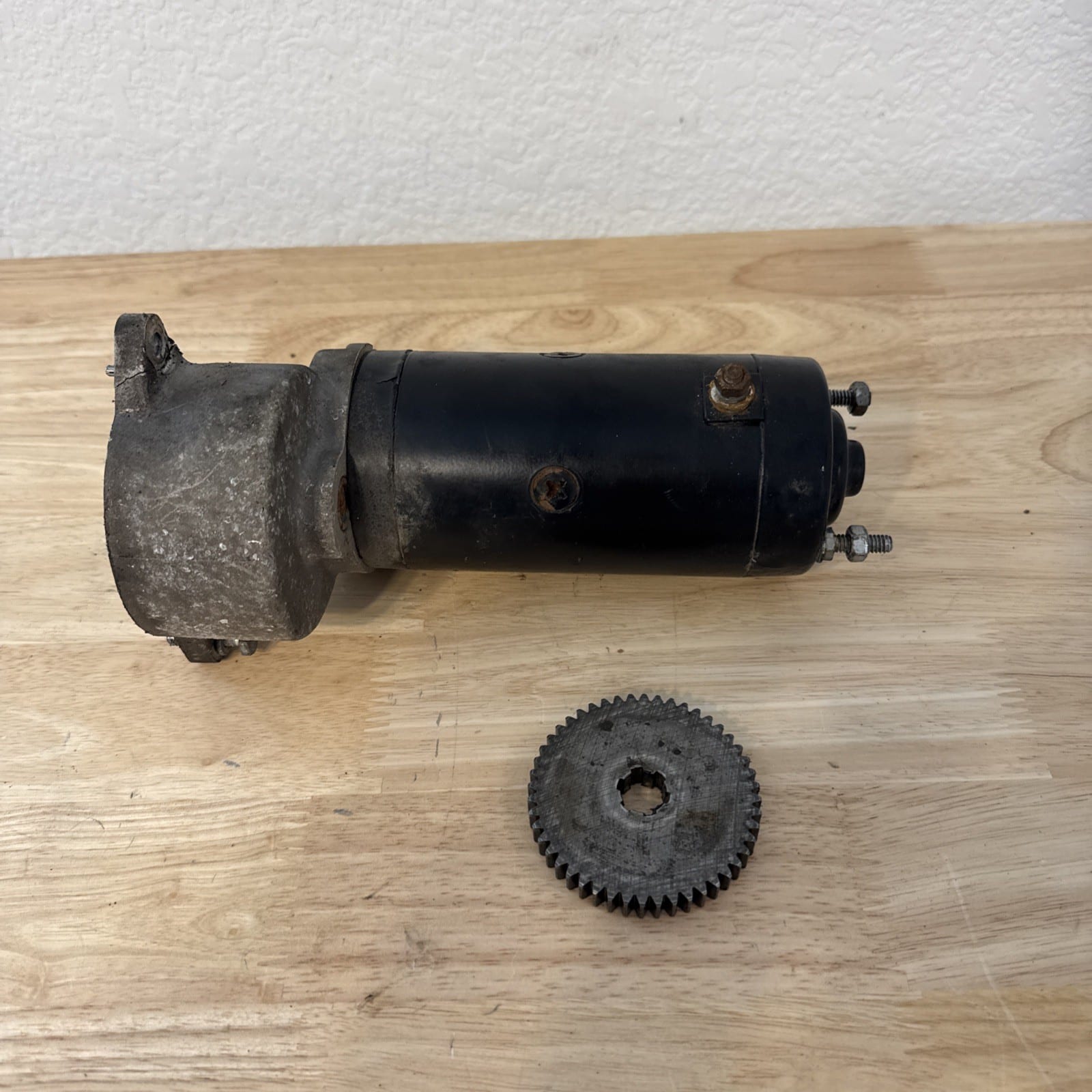Harley-Davidson 12V Hitachi Starter Motor Shovelhead FLH FXE OEM