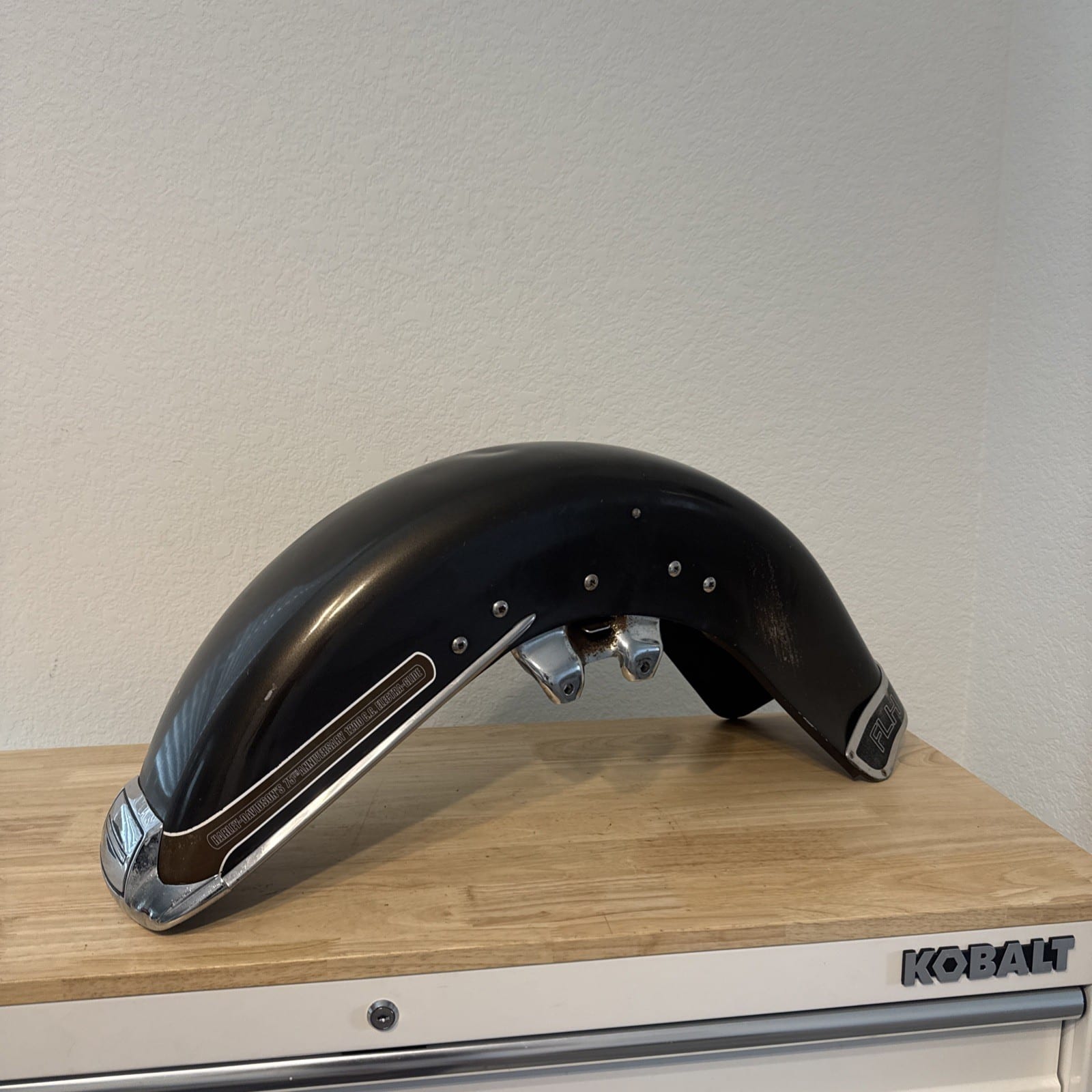 Harley Shovelhead FLH Front Fender 75th Anniversary 1200cc Electra Glide 1978