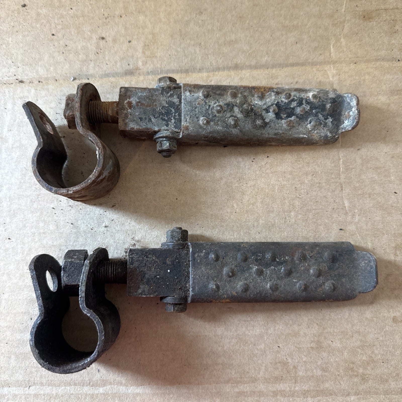 Harley Vintage Chopper Foot Pegs Panhead Knucklehead Flathead CP Bolts