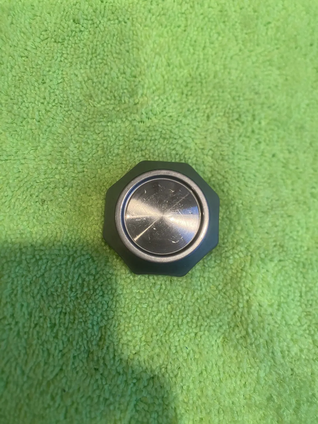 OEM Brushed Harley Touring oil filler dipstick cap Harley Davidson Road Glide
